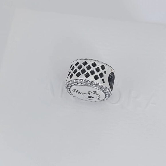 Pandora Alaska Map Bead Charm with Heart Exclusive Pendant S925 Silver with box - Picture 3 of 6